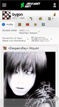 Mobile Screenshot of bygon.deviantart.com