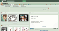 Desktop Screenshot of megamishi.deviantart.com