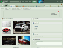 Tablet Screenshot of apg16.deviantart.com