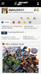Mobile Screenshot of diablo2003.deviantart.com