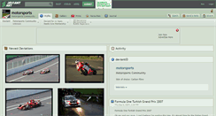 Desktop Screenshot of motorsports.deviantart.com