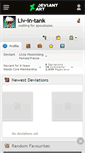 Mobile Screenshot of liv-in-tank.deviantart.com