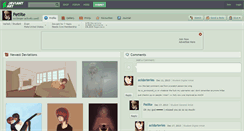 Desktop Screenshot of petiite.deviantart.com