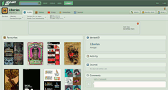 Desktop Screenshot of liberian.deviantart.com