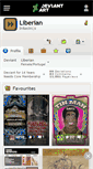 Mobile Screenshot of liberian.deviantart.com