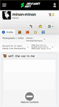 Mobile Screenshot of minon-minon.deviantart.com