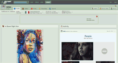 Desktop Screenshot of nnicc.deviantart.com