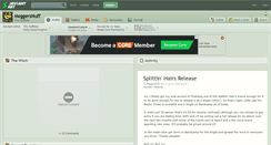 Desktop Screenshot of meggersnuff.deviantart.com