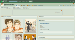 Desktop Screenshot of beautiful-burnout.deviantart.com