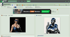 Desktop Screenshot of phoenixbird.deviantart.com