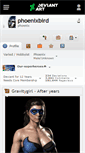 Mobile Screenshot of phoenixbird.deviantart.com