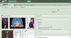 Desktop Screenshot of miya18.deviantart.com