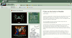Desktop Screenshot of f-zero-club.deviantart.com