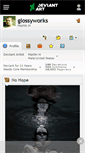 Mobile Screenshot of glossyworks.deviantart.com