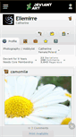 Mobile Screenshot of ellemirre.deviantart.com