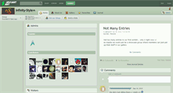 Desktop Screenshot of infinity-style.deviantart.com