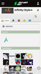 Mobile Screenshot of infinity-style.deviantart.com