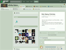 Tablet Screenshot of infinity-style.deviantart.com