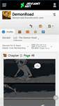Mobile Screenshot of demonroad.deviantart.com