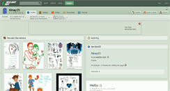 Desktop Screenshot of kinay25.deviantart.com