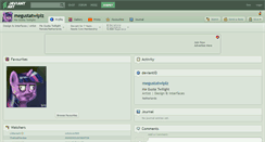 Desktop Screenshot of megustatwiplz.deviantart.com