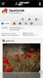 Mobile Screenshot of gayeoymak.deviantart.com