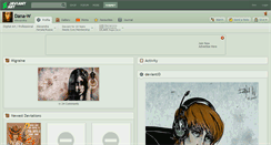 Desktop Screenshot of dana-w.deviantart.com