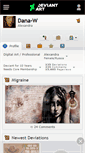 Mobile Screenshot of dana-w.deviantart.com