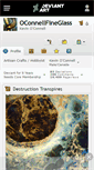 Mobile Screenshot of oconnellfineglass.deviantart.com