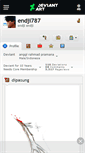 Mobile Screenshot of endji787.deviantart.com