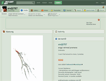 Tablet Screenshot of endji787.deviantart.com