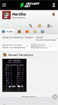 Mobile Screenshot of marziba.deviantart.com