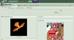 Desktop Screenshot of mikimo-chan.deviantart.com