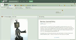 Desktop Screenshot of bingus.deviantart.com