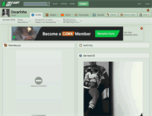 Tablet Screenshot of oscarinho.deviantart.com
