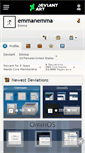 Mobile Screenshot of emmanemma.deviantart.com
