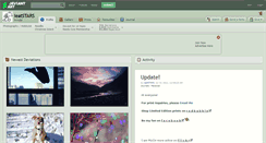 Desktop Screenshot of ieatstars.deviantart.com