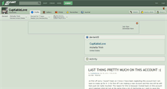 Desktop Screenshot of cupkakielove.deviantart.com