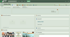 Desktop Screenshot of menou-chan.deviantart.com