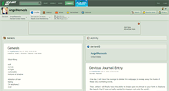 Desktop Screenshot of angelnemesis.deviantart.com