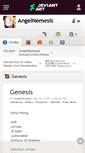 Mobile Screenshot of angelnemesis.deviantart.com