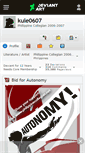 Mobile Screenshot of kule0607.deviantart.com