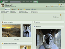 Tablet Screenshot of mithgariel.deviantart.com