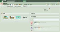 Desktop Screenshot of maonoya.deviantart.com