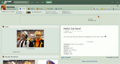 Desktop Screenshot of giasama.deviantart.com