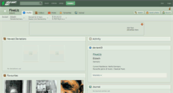 Desktop Screenshot of fineliz.deviantart.com