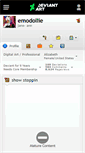 Mobile Screenshot of emodollie.deviantart.com