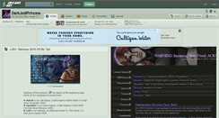 Desktop Screenshot of darkjediprincess.deviantart.com