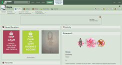 Desktop Screenshot of doysa.deviantart.com