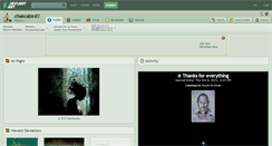 Desktop Screenshot of chakrabird.deviantart.com